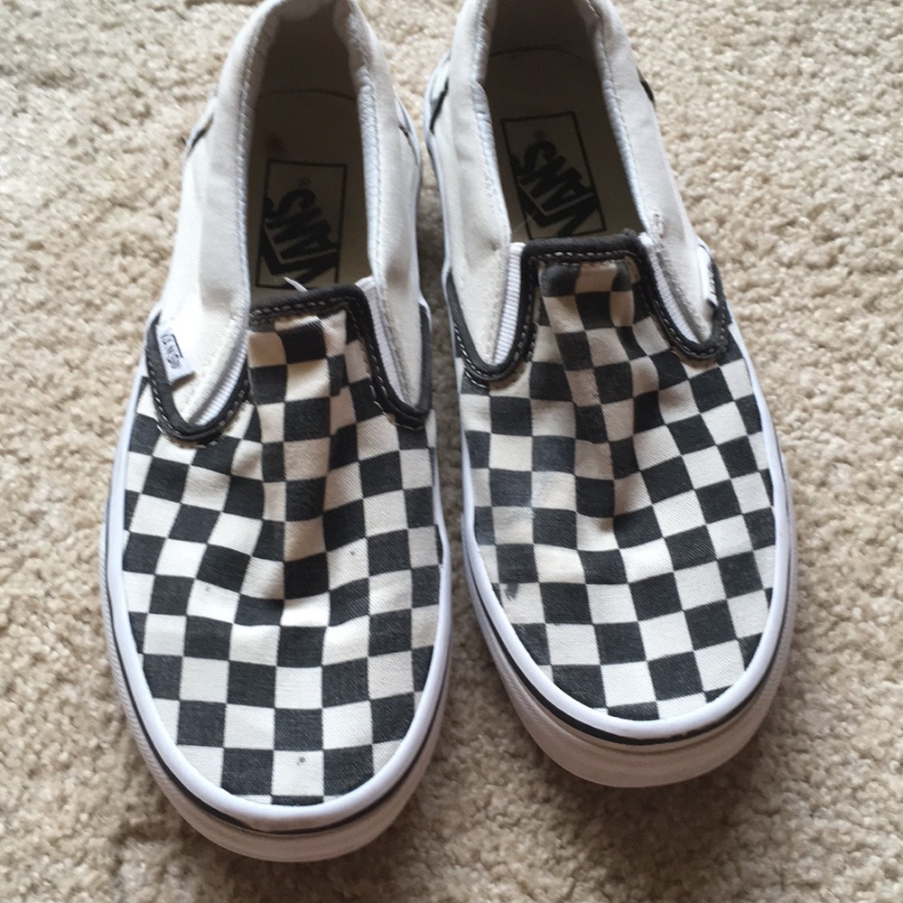 Checkered Vans